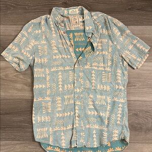 Faherty Breeze Short Sleeve Button-Down Shirt